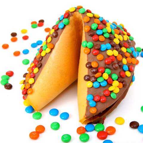Giant Fortune Cookies, M&M's Giant Fortune Cookies